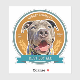 Best Boy Beer Label Sticker Love