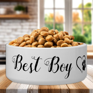 Best Boy Personalized Pet Wedding Dog Food Bowl Voerbakje