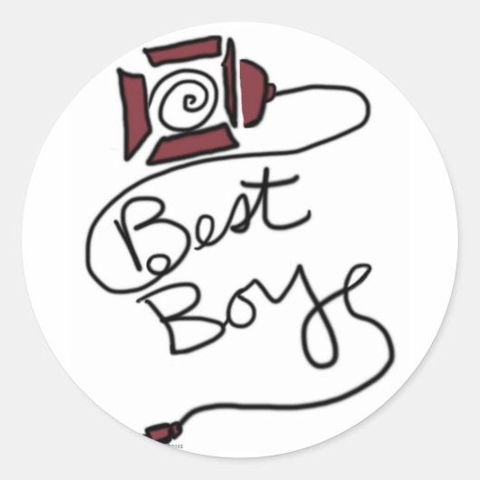 Best Boy STICKERS (Voorkant)