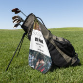 Best Boyfriend By Par Happy Valentines Day Golfer Golfhanddoek (Groen)