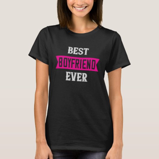 Best Boyfriend Ever Valentine`s Day Love T-shirt (Voorkant)