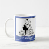 Best Bricklayer Cartoon met Name Choice. Koffiemok (Links)