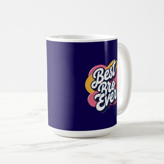 Best Bro Ever  Koffiemok (Voorkant rechts)