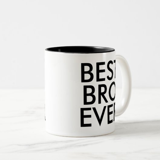 Best Bro Ever Mok | Broedercadeauidee (Voorkant rechts)