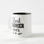 Best Broker Ever Investment Advisor Tweekleurige Koffiemok (Voorkant links)