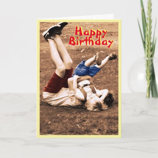 Best Brother Birthday card Kaart (Voorkant)