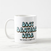 Best Brother Ever Retro op maat Koffiemok (Links)