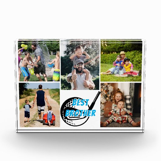 Best Brother Golf Fotoblokken (Voorkant)