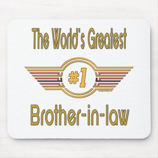 Best Brother-in-law Gifts Muismat (Voorkant)