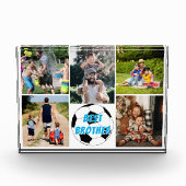Best Brother Soccer Photo Block Fotoblokken (Voorkant)