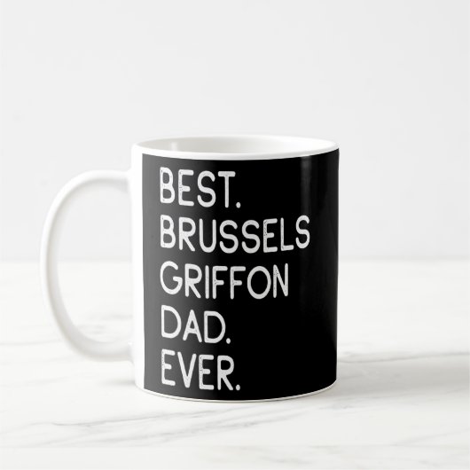 Best Brussels Griffon Dad Oover Koffiemok (Links)
