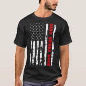 Best Bubba Ever US  Flag Patriotic Grandfat T-shirt (Voorkant)