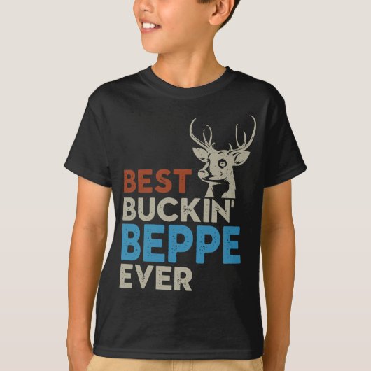 Best Buckin Beppe Shirt, stijlvol design T-shirt (Voorkant)