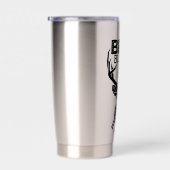 Best Buckin Dad Ever Geïsoleerde Drinkbeker (Rechts)