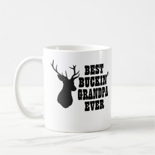 Best Buckin Grandpa Ever Deer Koffiemok