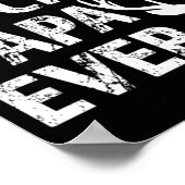 Best Buckin' Papa Ever Fun deer hunting Poster (Hoek)