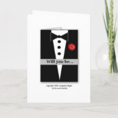 BEST BUD Speciale Uitnodiging met geruit rand (Achterkant)