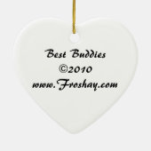 Best Buddies Ornament (Achterkant)