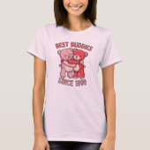 Best Buddies Since 1990 Bear T-shirt (Voorkant)