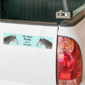 Best Buddy Horse Bumpersticker (Op Truck)
