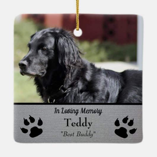 Best Buddy Keepomwille Keramisch Ornament (Achterkant)