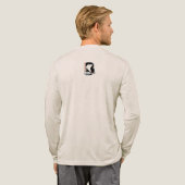 Best Buddy (Light mode) | Men's Long Sleeve Tri-Blend Shirt (Achterkant)