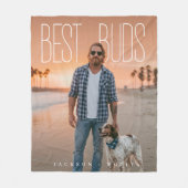 Best Buds Pets PhotoPop Fleece Deken (Voorkant)