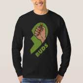 Best Buds Weed Matching Couple Lighter Stoner Fri T-shirt (Voorkant)