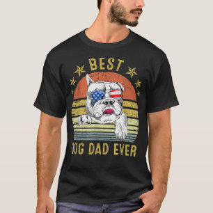 Best Bulldog Pap ooit Hondenliefhebber T-Shirt