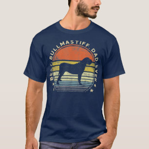 Best Bullmastiff Pap Ever Hondenliefhebber Gifts P T-shirt