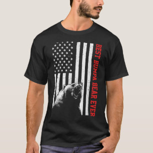 Best Bumpa Beer ooit Amerikaanse Vlag Vader Da T-shirt