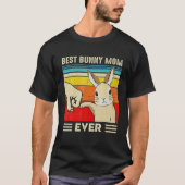 Best Bunny Mom Ever Rabbit Classic T-shirt (Voorkant)