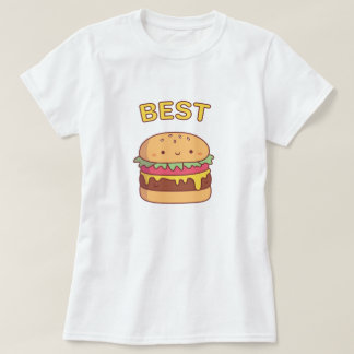 Best Burger Matching Best Friend T-shirt