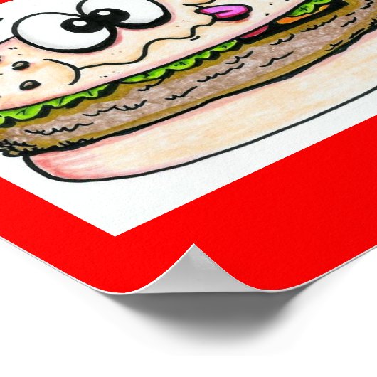 Best Burgers in Town Poster (Hoek)