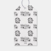 Best Bus Driver Appreciation Bedankt Cadeaulabel (Achterkant)