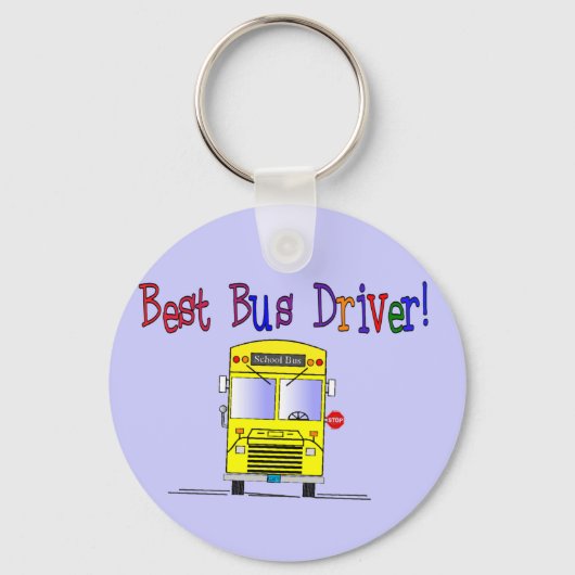 Best Bus Driver Gifts Sleutelhanger (Voorkant)