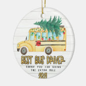 Best Bus Driver Kerstmis Ornament Bus Driver Gift (Links)