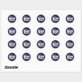 Best Butt Wiper Nurse CNA RNA ter wereld Ronde Sticker (Vel)