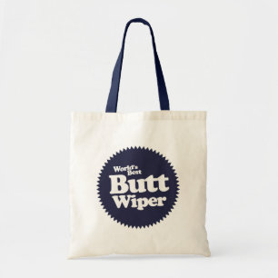 Best Butt Wiper Nurse CNA RNA ter wereld Tote Bag