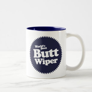 Best Butt Wiper Nurse CNA RNA ter wereld Tweekleurige Koffiemok