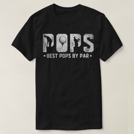 Best By Par Fathers Day Golf T-shirt (Design voorkant)