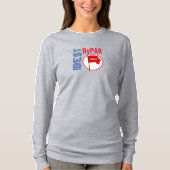 "Best by Par" - Golf Mam Long-Sleeved T-Shirt (Voorkant)