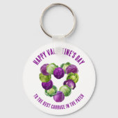 BEST CABBAGE IN THE PATCH Valentine Couples Sleutelhanger (Voorkant)