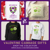 BEST CABBAGE IN THE PATCH Valentine Couples Sleutelhanger