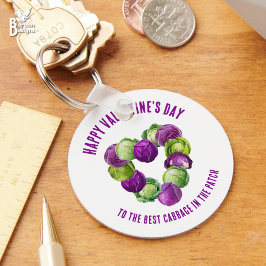 BEST CABBAGE IN THE PATCH Valentine Couples Sleutelhanger