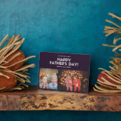 BEST cadeau voor DADS! Voeg foto's toe - vaders ho Fotoplaat (Zijkant)