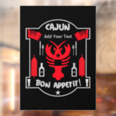Best Cajun Cooks    Apron Raamsticker (Vel 2)