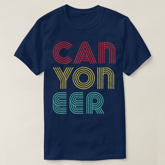Best Canyoneer Ever Canyoneerling Adventures Canyo T-shirt (Design voorkant)