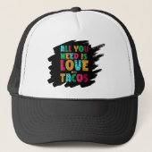 best cap,lover,tacos,food trucker pet (Voorkant)