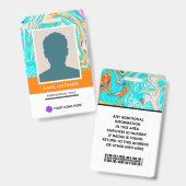 Best Card Presentation ID Card for work Badge (Voor- en achterkant)